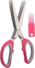 Vegetable Scissor With Cleaning Brush