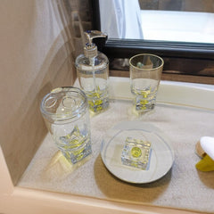 4 Pcs Acrylic Bath Set