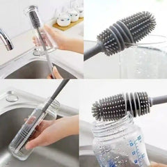 Long Handle Silicone Cleaning Brush