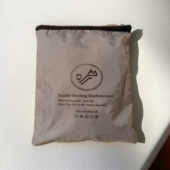 Double Washing Machine Cover With Pouch