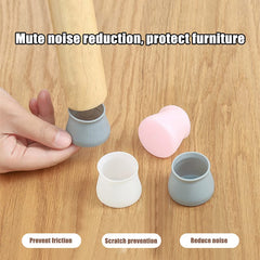 4 Pcs Silicone furniture Feet Caps - Round