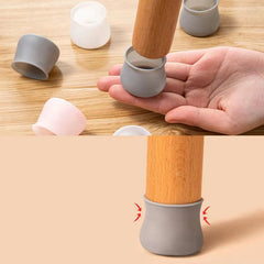 4 Pcs Silicone furniture Feet Caps - Round