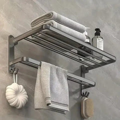 Double Rod Bathroom Towel Rack