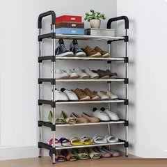 6 Layer Steel Shoe Rack Shelf Storage Organizer