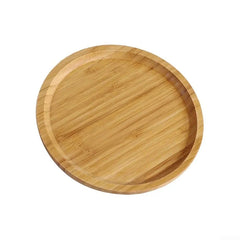 Wooden Round Serving Tray
