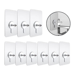 10 pcs Wall Hanging Adhesive Sticky Hooks