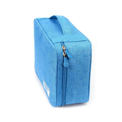 1 Pc Travel Electronic Digital Storage Bag (Blue)