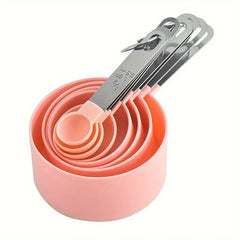 8 Pc Measuring Cup Set