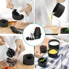 8 Pc Measuring Cup Set