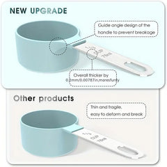 8 Pc Measuring Cup Set