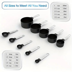 8 Pc Measuring Cup Set