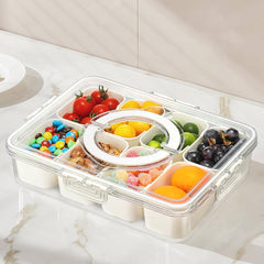 8 Compartment Snack Storage Box