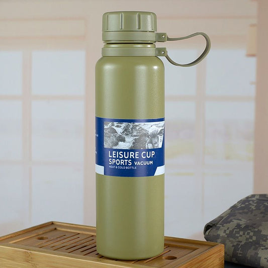Leisure Cup Sports Vacuum water bottle -Olive Green