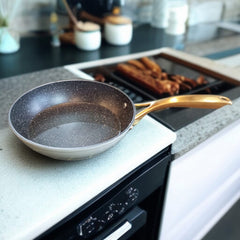 Marble Non Stick Frying Pan Light Green-24cm