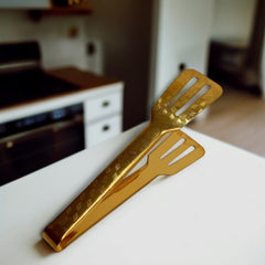 Golden Serving Tong