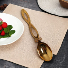 Golden Luxury Serving Spoon