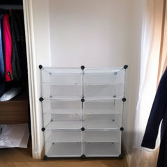 Double Cabin Shoe Storage Rack