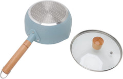 Sauce Pan with Glass Lid 18cm-White