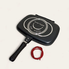 Double Sided Grill Pan 36cm(Black)