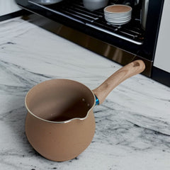 Sauce Pan with Wooden Handle-12cm