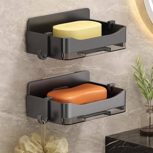 Wall Mounted Soap Holder with Tray