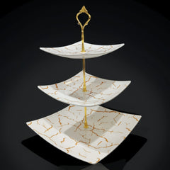 3 Tier Melamine Pastry Tray-D1