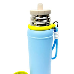 Sleek Hot & Cool Bottle-Blue