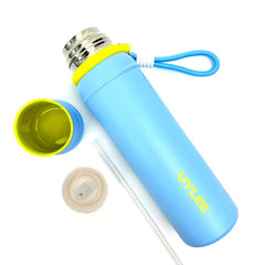 Sleek Hot & Cool Bottle-Blue