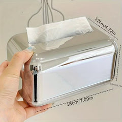 Luxury Silver Tissue Box Holder