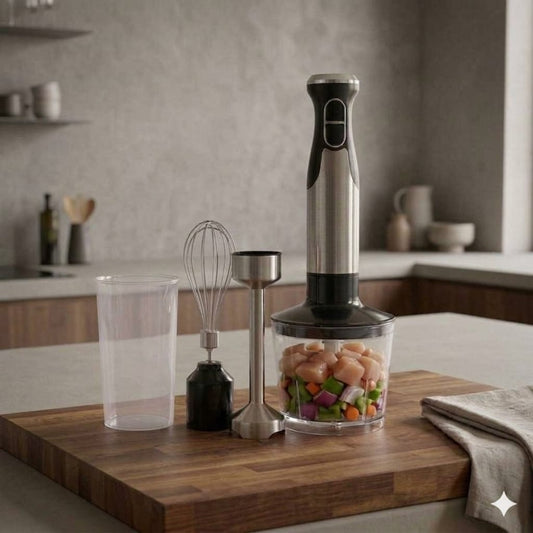 4 In 1 Hand Blender, Chopper and Beater