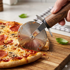 Wood Handle Pizza Cutter