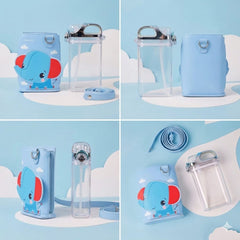 Elephant design Bottle with Pouch