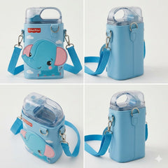 Elephant design Bottle with Pouch