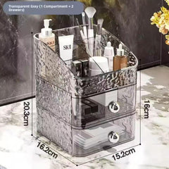 3 Layer Drawer Cosmetic Organizer