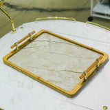 Single Piece Wooden Tray-Large