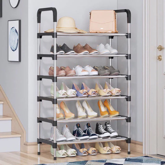 6 Layer Steel Shoe Rack Organizer