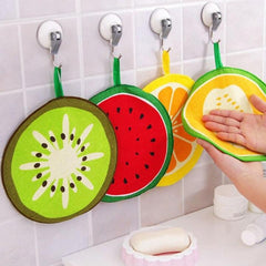 4 Pcs Fruit Shape kitchen Towel