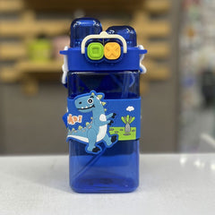 Happy Kids Dual Opening Bottle -Blue