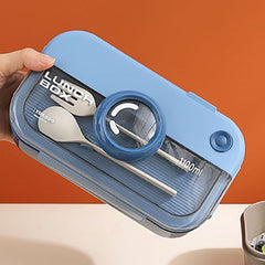 Camera Design Lunch Box-Blue