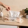 Acrylic Expandable Tissue Box