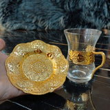 Single Pc Golden Cup Saucer
