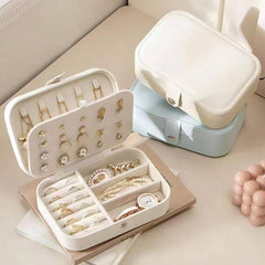 Multi-Layer Jewellery Storage Case-White