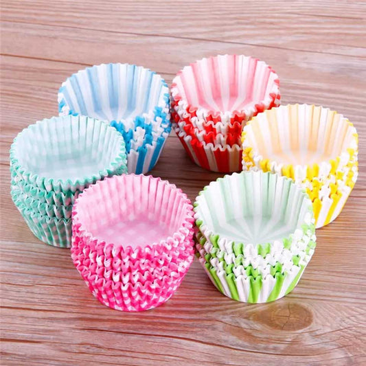 100-Pcs Baking Cupcake Liners