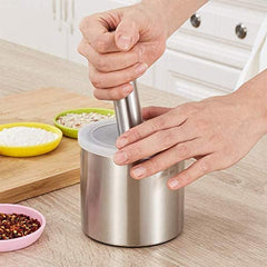 Heavy Duty Stainless Steel Mortar Pestle