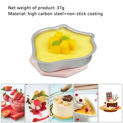 Jelly Mold Mini 6 Pcs Strawberry Shapes