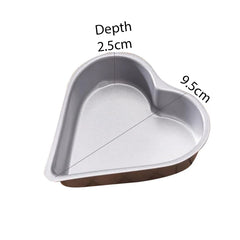 Jelly Mold Mini 6 Pcs Heart Shapes