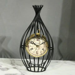 Cage Style Table Clock-916