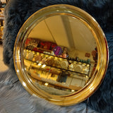 Round Golden Tray (55cm)