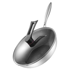 Non-Stick Single Side Laser Coating Pan-32cm