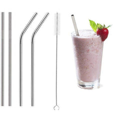 5 Pc Stainless Steel Straw